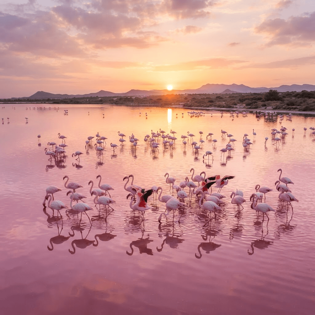 Torrevieja's Pink Salt Lake