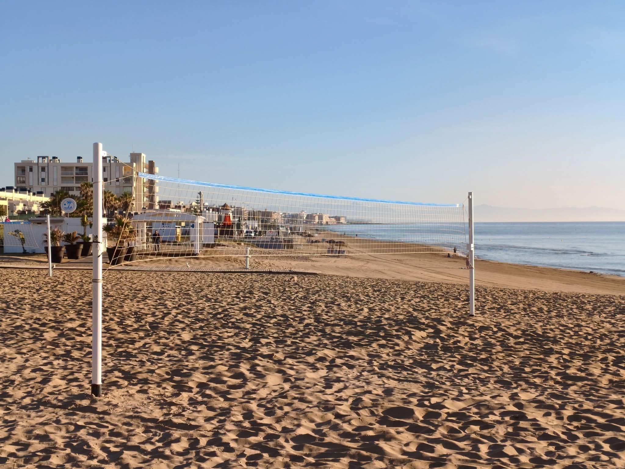 Coastal walk along La Mata beachfront